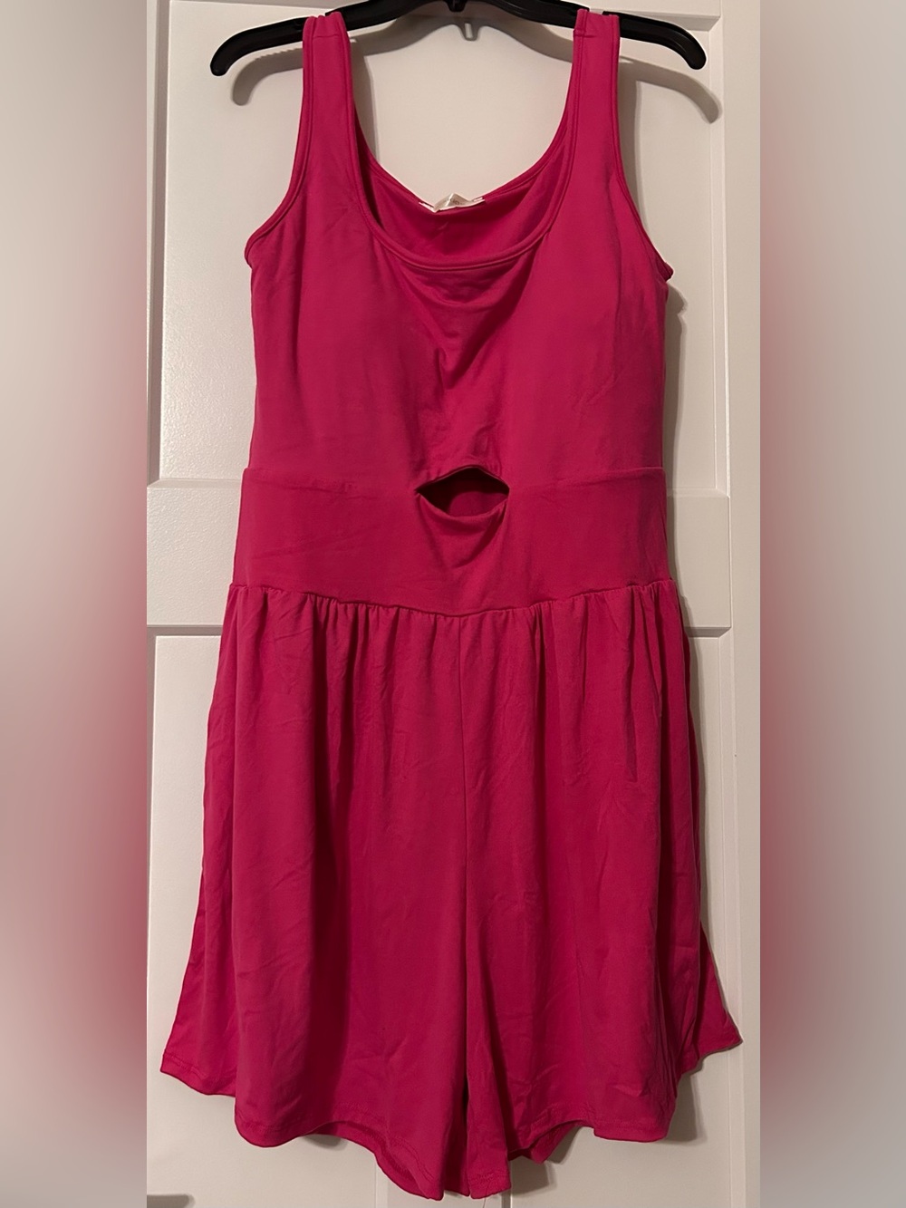 Eldridge Play My Jam Active Cutout Romper Size XL